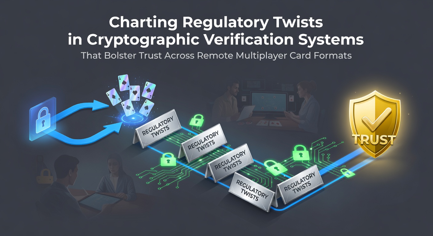 Regulatory frameworks evolving around cryptographic verification in remote card gaming systems