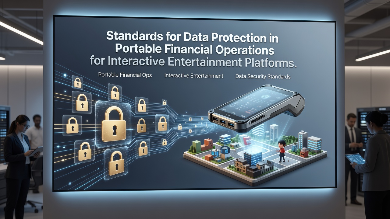 Data protection compliance dashboard displaying encryption status and audit logs for mobile gaming transactions